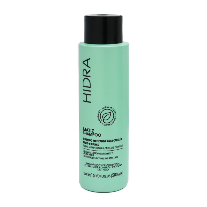 Shampoo Matizador de Canas y Rayos Hidra Matiz Shampoo 500 ml