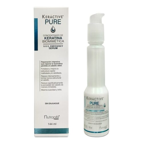Tratamiento Capilar Keratina Biomimética Nutrapel Keráctive Pure 144 ml
