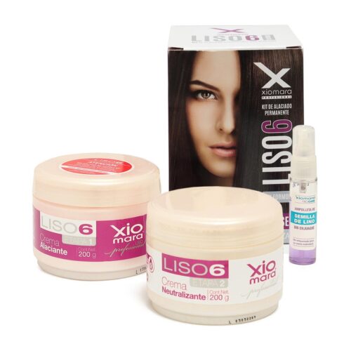 Alaciado Permanente Liso 6 Xiomara 4 pz