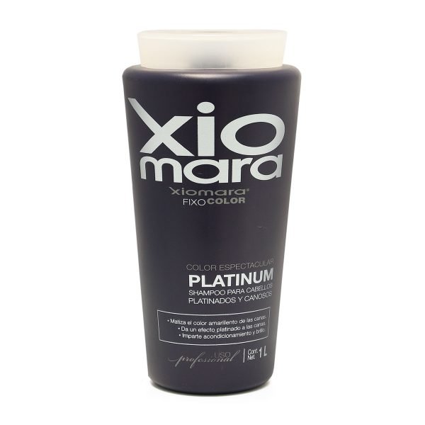 Shampoo para Cabello Platinum Xiomara Fixo Color 1 L