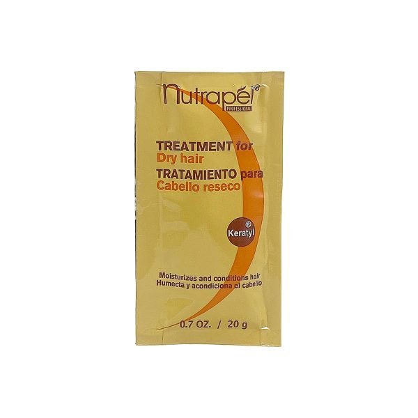 Tratamiento para Cabello Reseco en Sobre Nutrapel 20 g