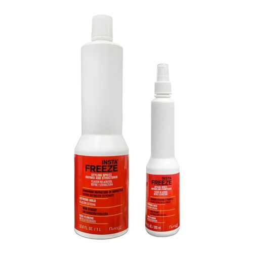 Spray Capilar Fijador No Aerosol para Construir y Esculpir Nutrapel Insta Freeze 1 L
