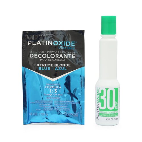 Decolorante Azul 50 g + Revelador 30 Vol 135 ml Nutrapel