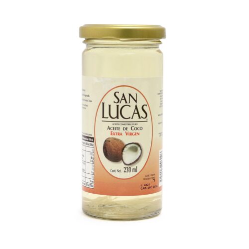 Aceite para Cabello de Coco Comestible San Lucas 230 ml