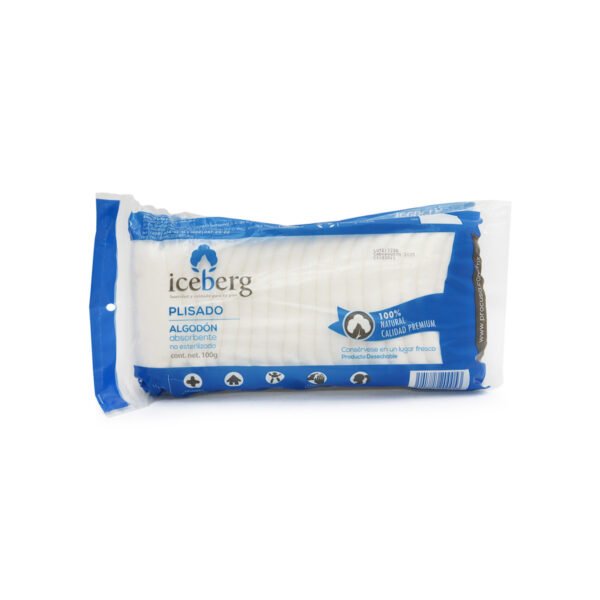 Algodón Plisado Absorbente Iceberg 100 g