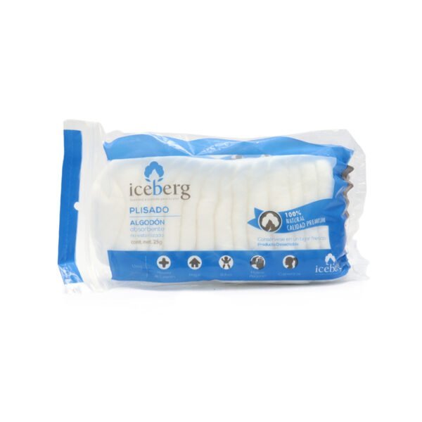 Algodón Plisado Absorbente Iceberg 25 g