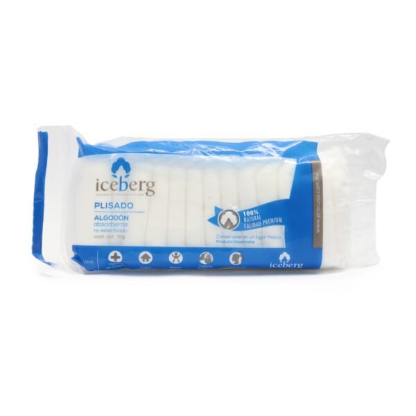 Algodón Plisado Absorbente Iceberg 50 g