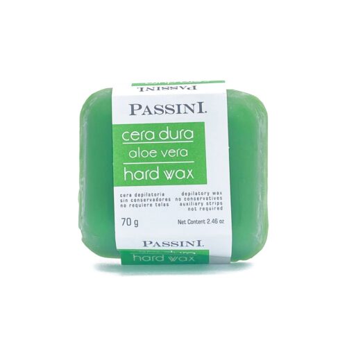 Cera para Depilar Dura Aloe Vera Passini Wax 70 g