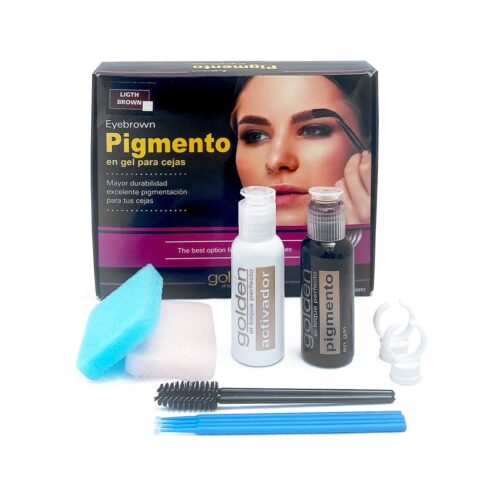 Pigmento para Cejas en Gel Castaño Medio Golden