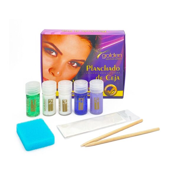 Kit Planchado de Cejas Golden Eyelash Beauty