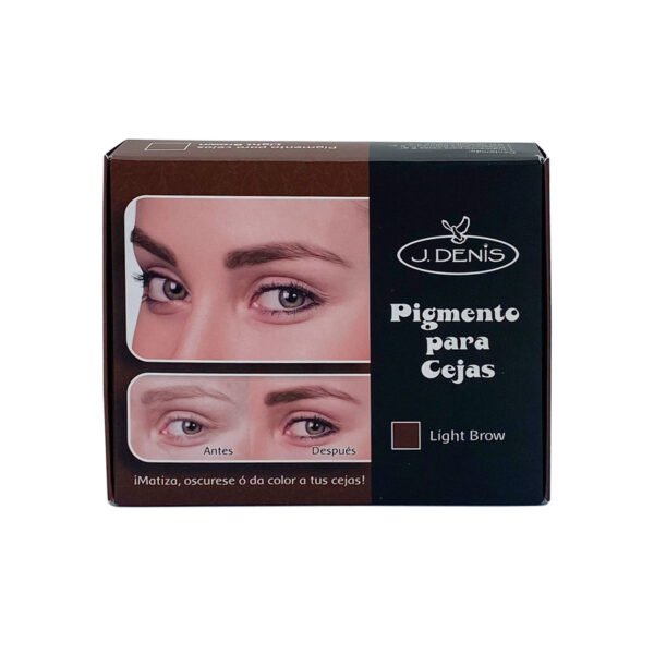 Kit Pigmento para Cejas Light Brown J. Denis