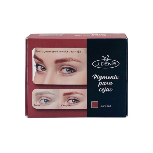 Kit Pigmento para Cejas Dark Red J. Denis