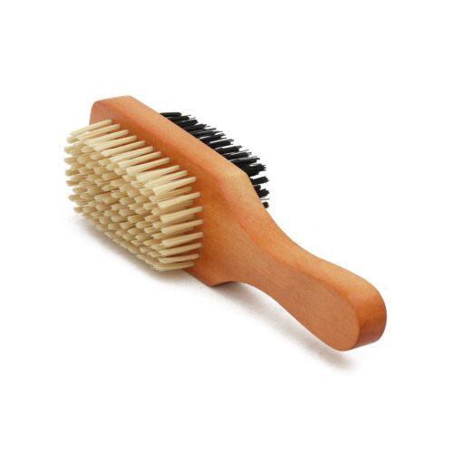 Cepillo para Barba Doble Cara Mini Profesional