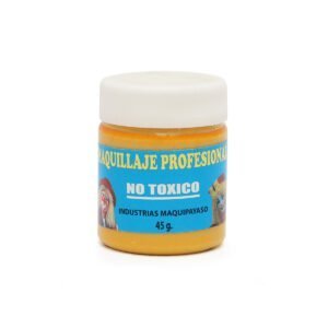 Maquillaje Profesional Amarillo Industrias Maquipayaso 45 g