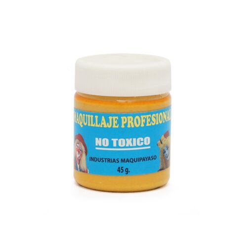 Maquillaje Profesional Amarillo Industrias Maquipayaso 45 g