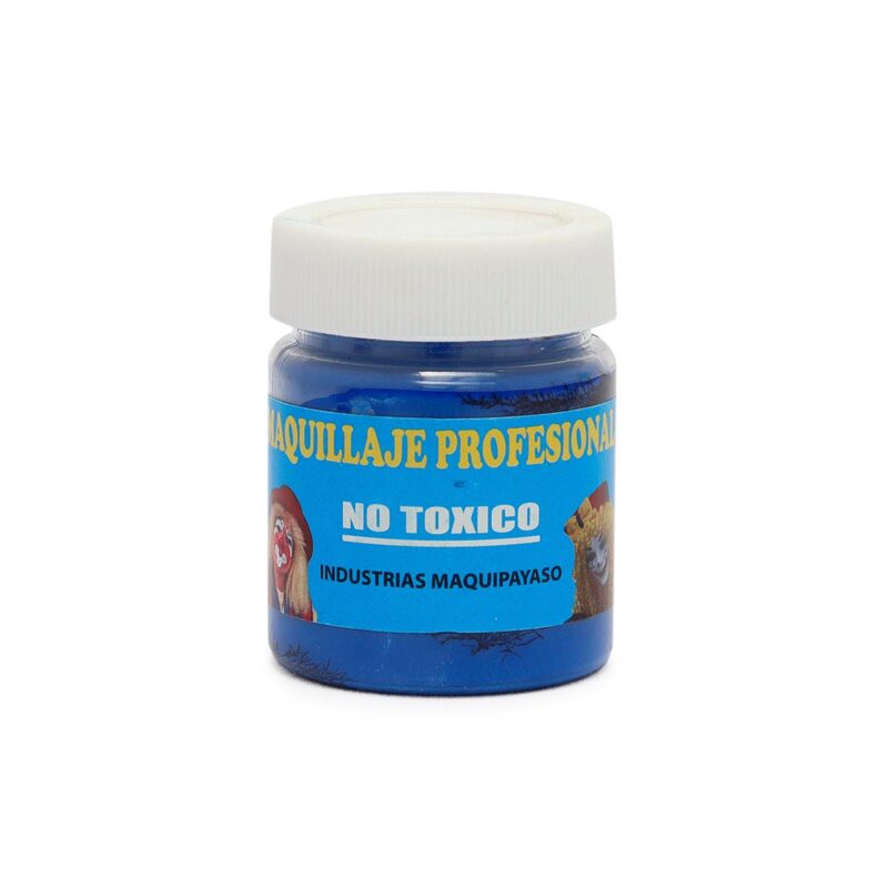 Maquillaje Profesional Azul Industrias Maquipayaso 45 g