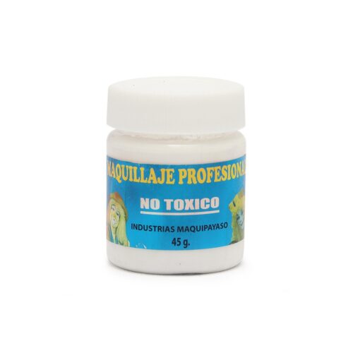 Maquillaje Profesional Blanco Industrias Maquipayaso 45 g