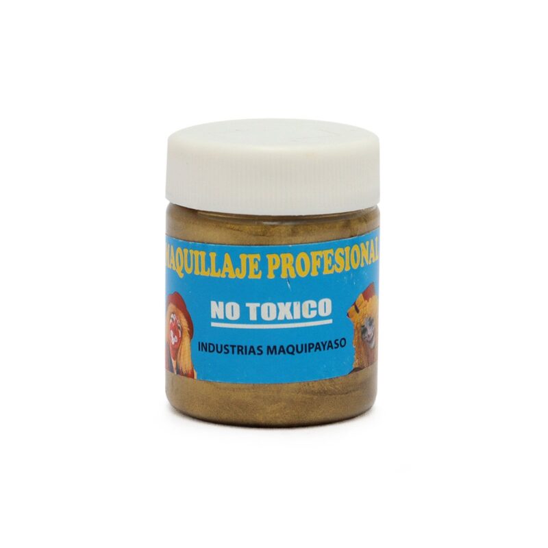Maquillaje Profesional Dorado Industrias Maquipayaso 45 g
