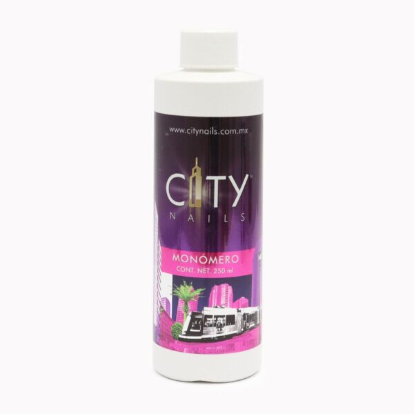 Acrílico para Uñas en Líquido Monómero City Nails 250 ml