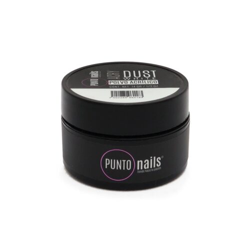 Acrílico para Uñas en Polvo White Punto Nails Dust 14 g