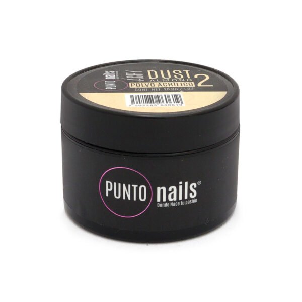 Acrílico para Uñas en Polvo Almond 2 Punto Nails Dust 28 g