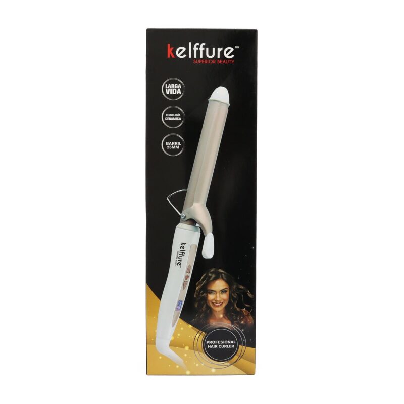 Tenaza para Cabello Rizadora Barril Kelffure Beauty