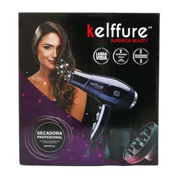 Secadora de Cabello Profesional Kelffure Beauty