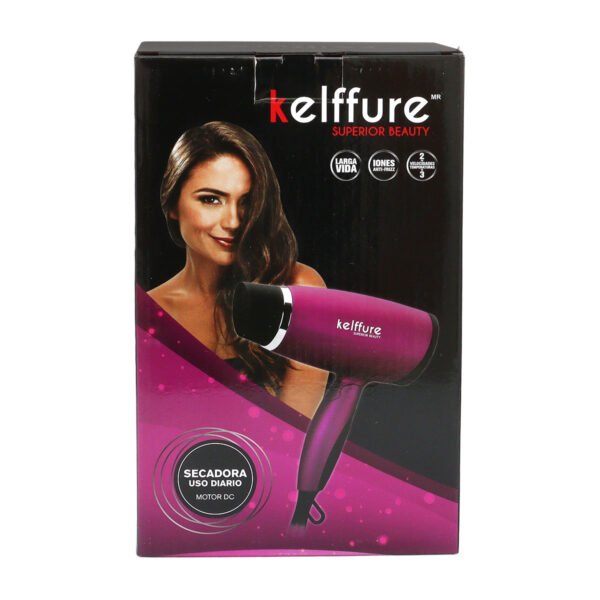 Secadora de Cabello Uso Diario Kelffure Beauty