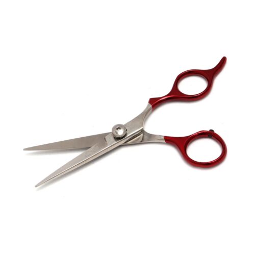 Tijera para Cortar Cabello Mango Metálico Vino Ari