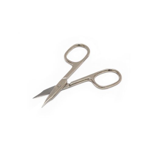 Tijera para Manicure Punta Ancha Mango Metálico Lobo