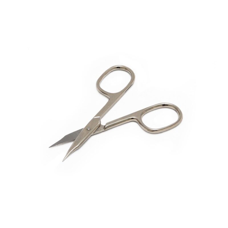 Tijera para Manicure Punta Ancha Mango Metálico Lobo