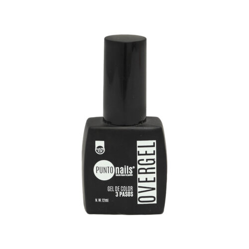 Gel de Uñas Color 3 Pasos Matte Top Punto Nails Overgel 12 ml