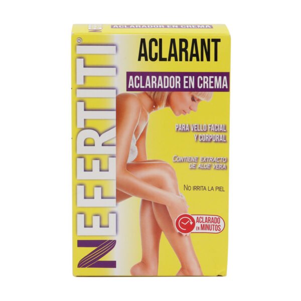 Crema Aclaradora en Minutos Nefertiti Aclarant 4 pz