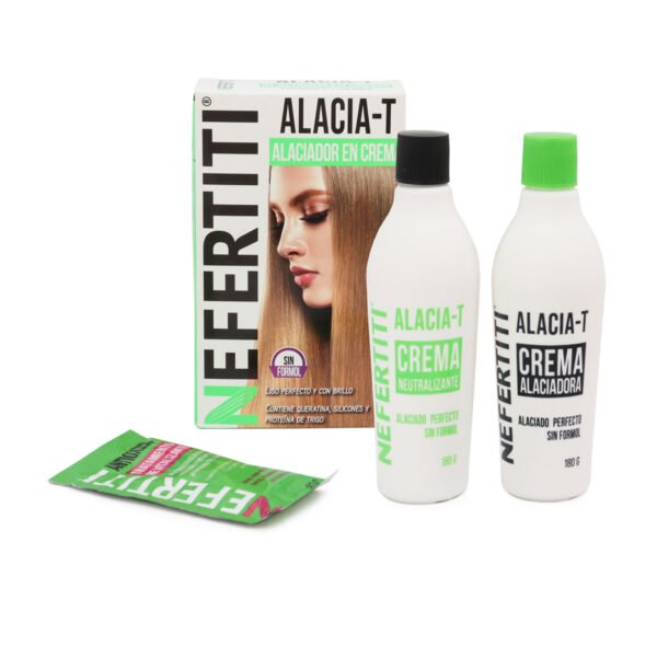 Crema Alaciadora Liso Perfecto Nefertiti Alacia-T 3 piezas