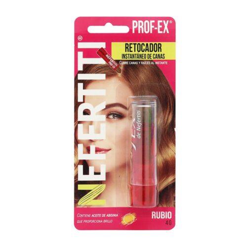 Retocador de Raíces y Canas Instantáneo Rubio Nefertiti Prof-Ex 4 g