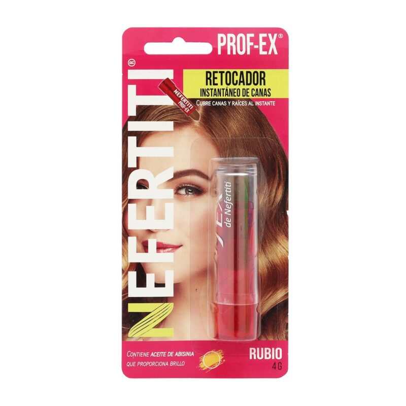 Retocador de Raíces y Canas Instantáneo Rubio Nefertiti Prof-Ex 4 g