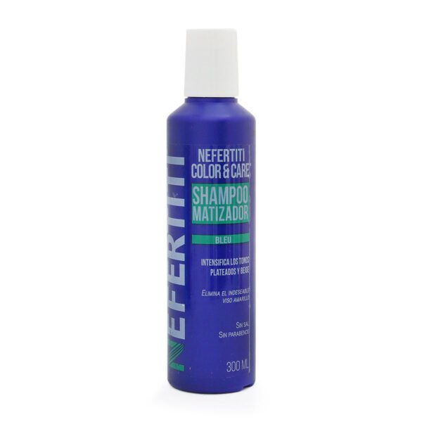 Shampoo Capilar Matizador Bleu Nefertiti Color & Care 300 ml