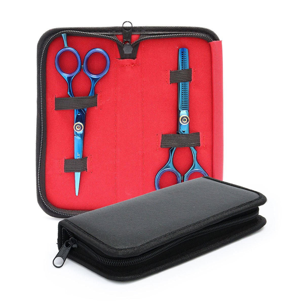 Tijeras para Cortar Cabello MS Azul Acero 2 pz - Imagen 2