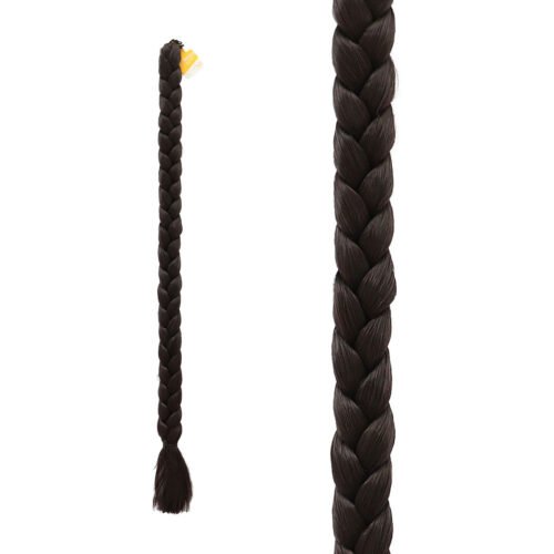 Trenza para Cabello Sintético Gruesa Castaño Obscuro Ari