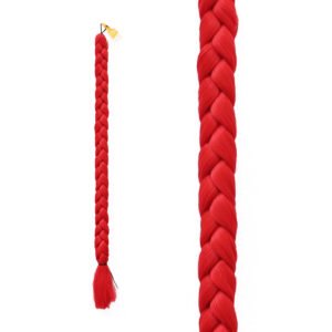 Trenza para Cabello Sintético Gruesa Roja Ari