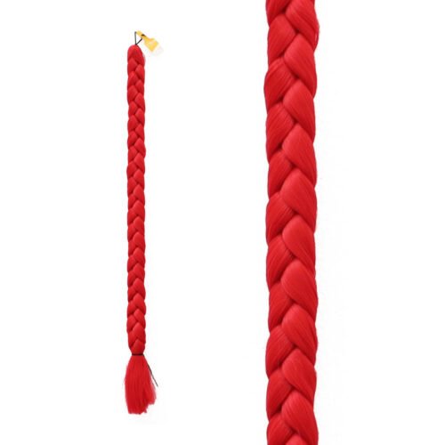 Trenza para Cabello Sintético Gruesa Roja Ari
