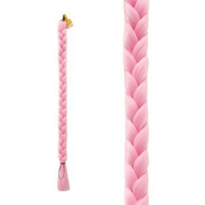 Trenza para Cabello Sintético Gruesa Rosa Ari