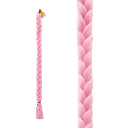 Trenza para Cabello Sintético Gruesa Rosa Ari