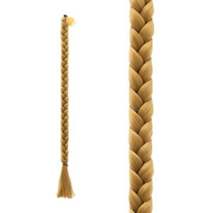 Trenza para Cabello Sintético Gruesa Rubio Dorado Ari