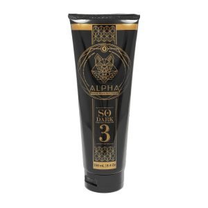 Gel para Cabello Matizador Negro So Dark 3 Alpha Ouro 250 ml