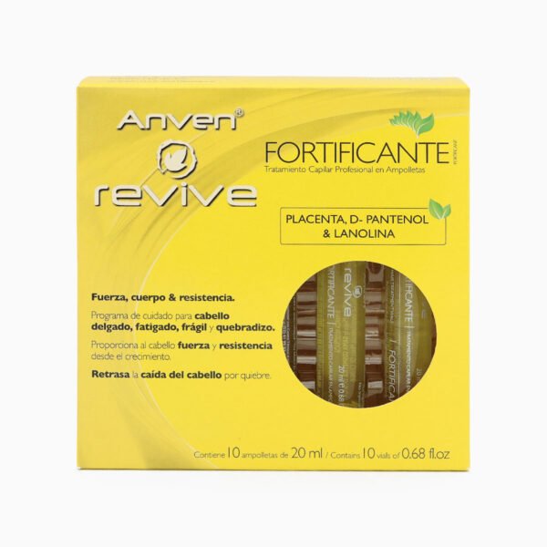 Ampolletas para Cabello Fortificante Anven 10 piezas