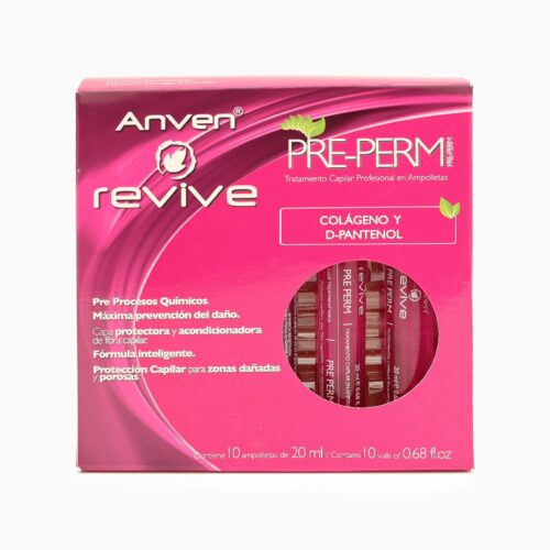 Ampolletas para Cabello Pre-Perm Anven 10 piezas