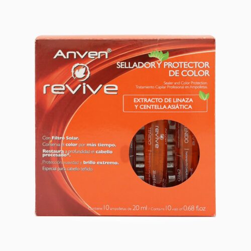Ampolletas para Cabello Teñido Anven 10 piezas