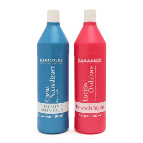 Loción Ondulante y Loción Neutralizante Super Magicolor 1200 ml