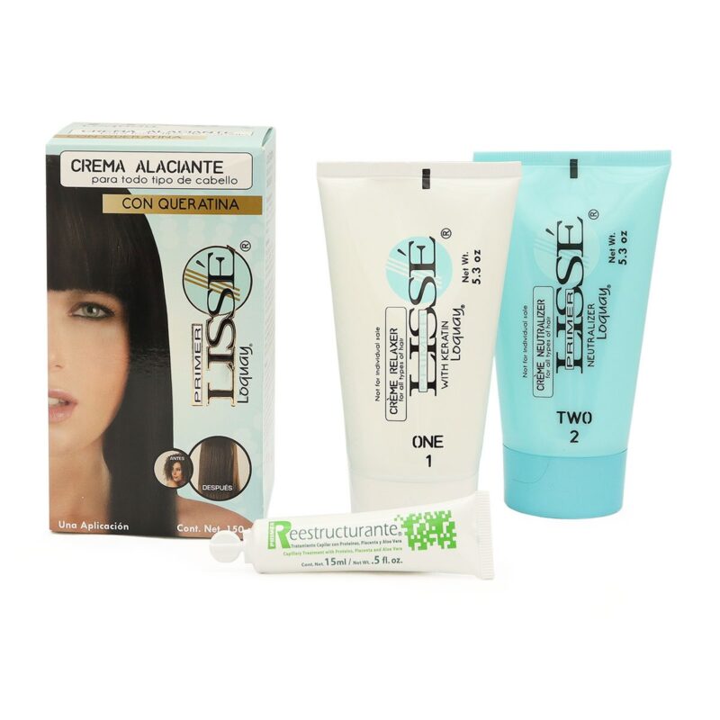 Alaciado Permanente en Crema con Queratina Lissé Loquay 150 g